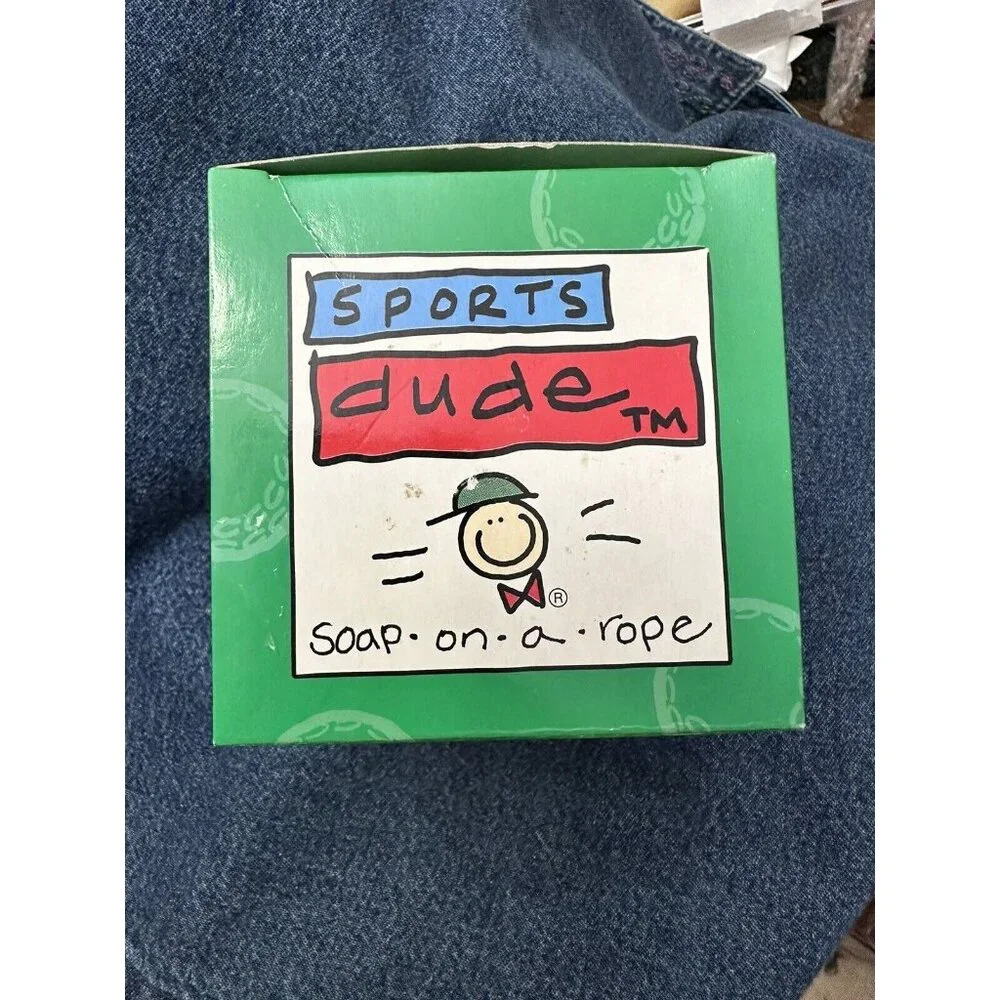 Sports Dude Soap On A Rope Golf Ball Gag‎ Gift 2000 New Vintage Humorous